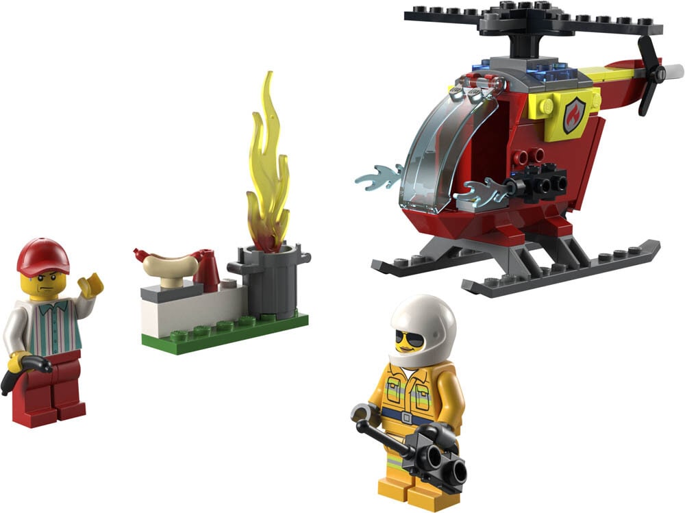 LEGO City, Brannhelikopter 4+