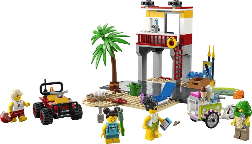 LEGO City, Livredningstårn på stranda 5+