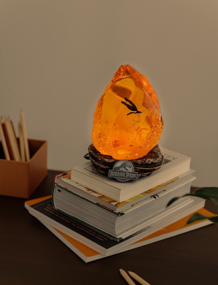 Jurassic Park - Amber Stone Lampe