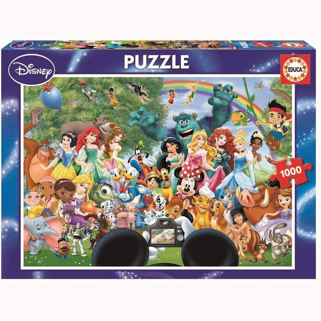 Educa Puslespill, The Wonderful World of Disney 1000 brikker