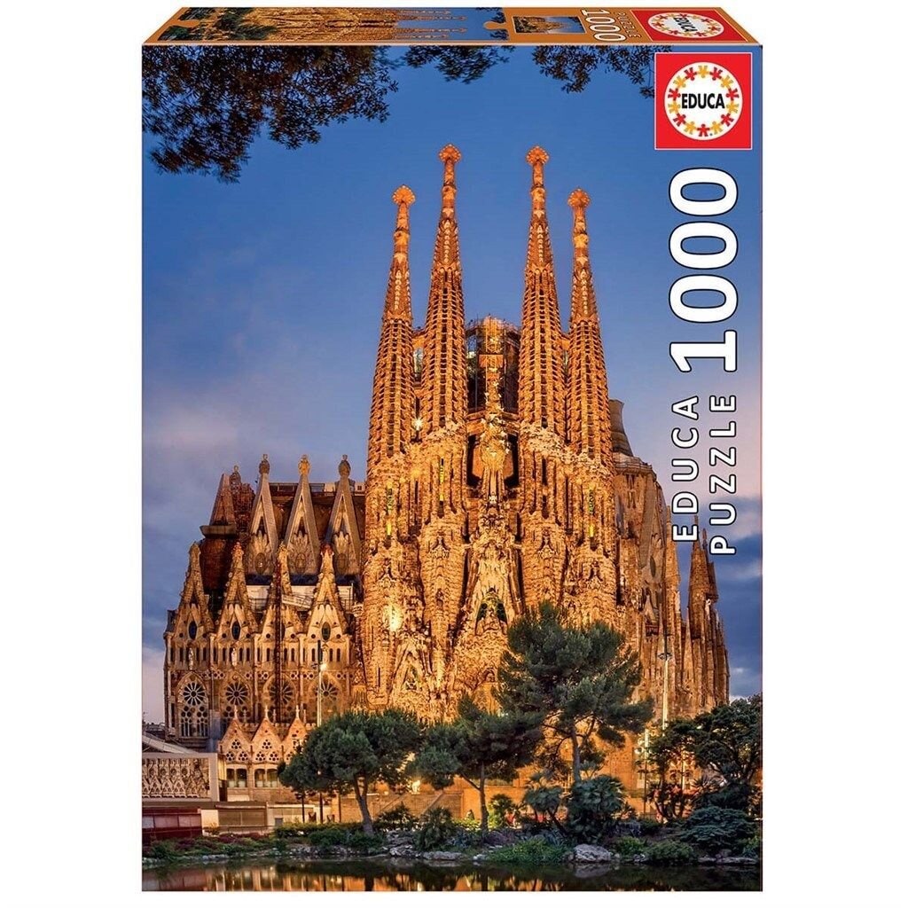Educa Puslespill, Sagrada Familia 1000 brikker