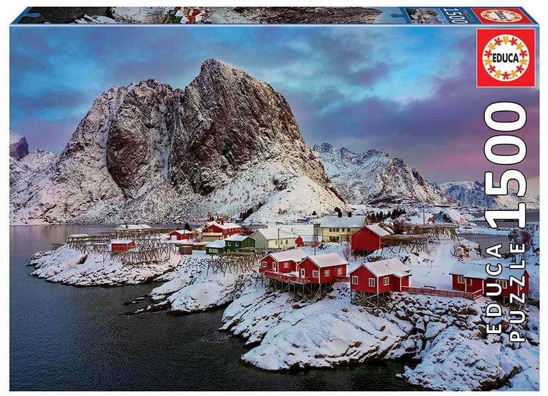 Educa Puslespill, Lofoten øy, Norge 1500 brikker