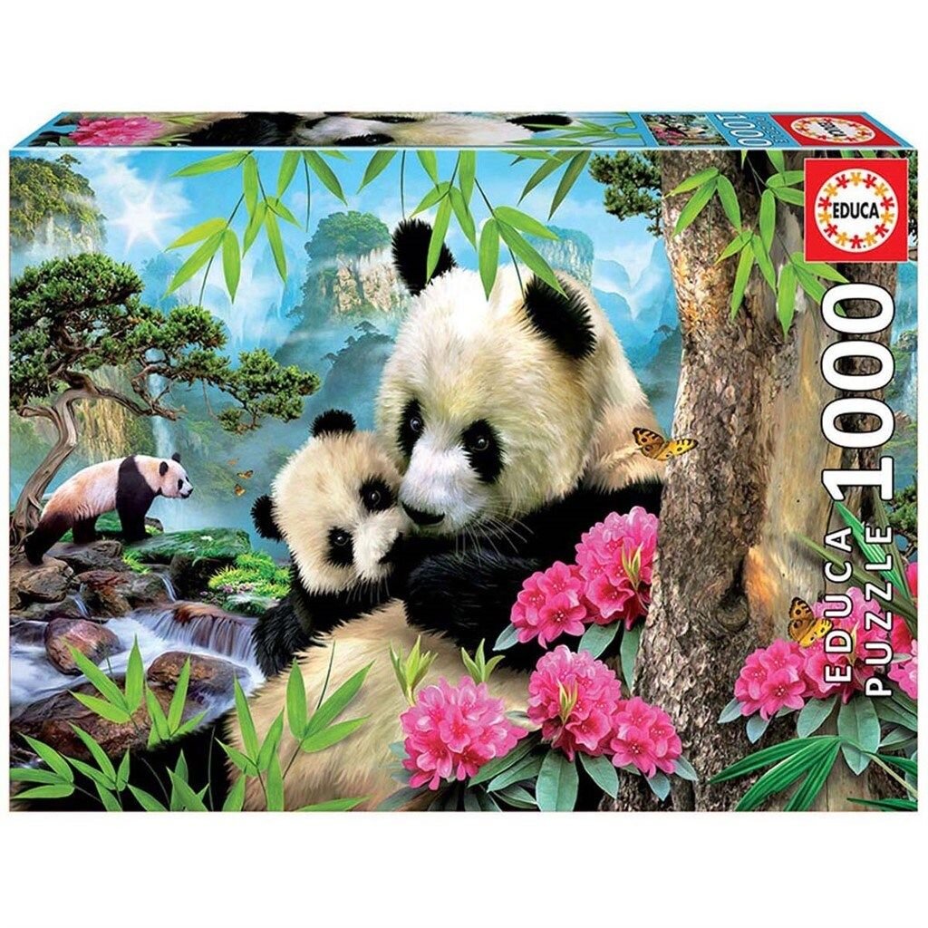 Educa Puslespill, Morning Panda 1000 brikker