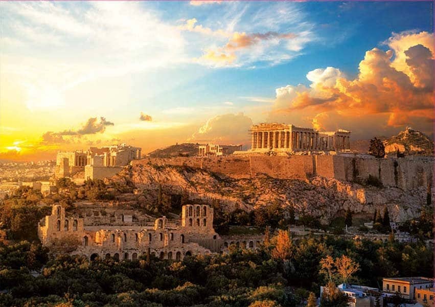 Educa Puslespill, Acropolis of Athens 1000 brikker