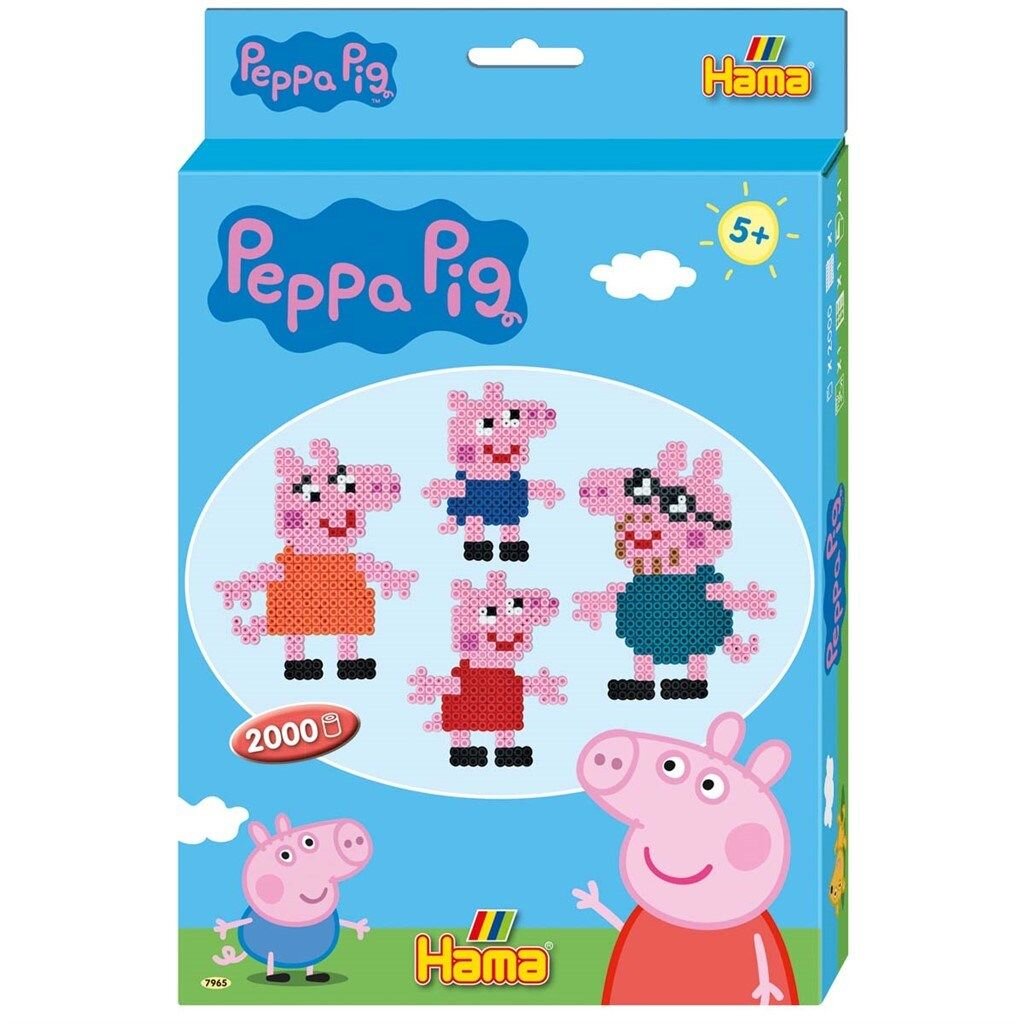 Hama, Perlesett Peppa Gris 2000 perler