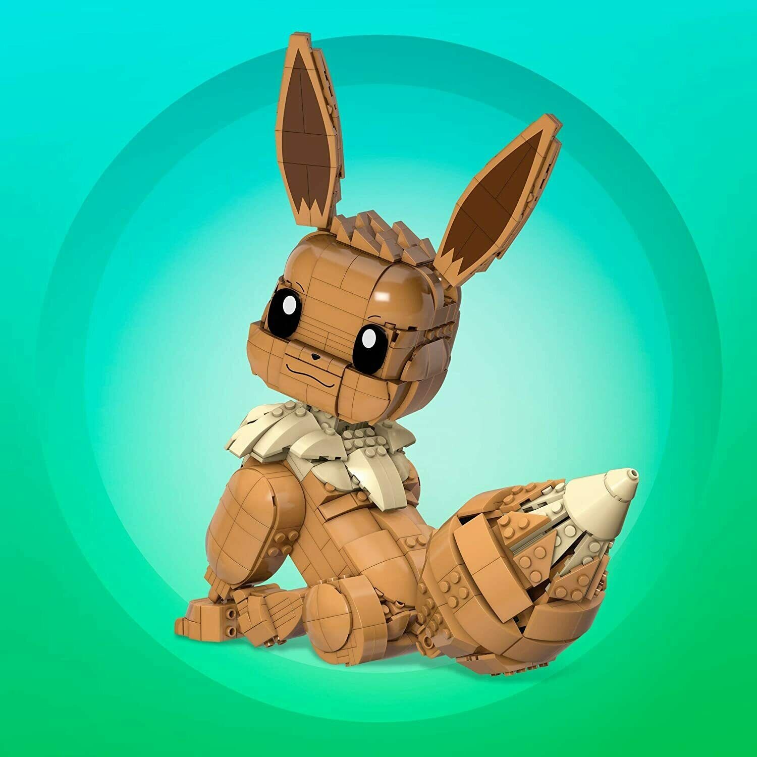 Pokémon, Mega Bloks byggesett Jumbo Eevee 29 cm