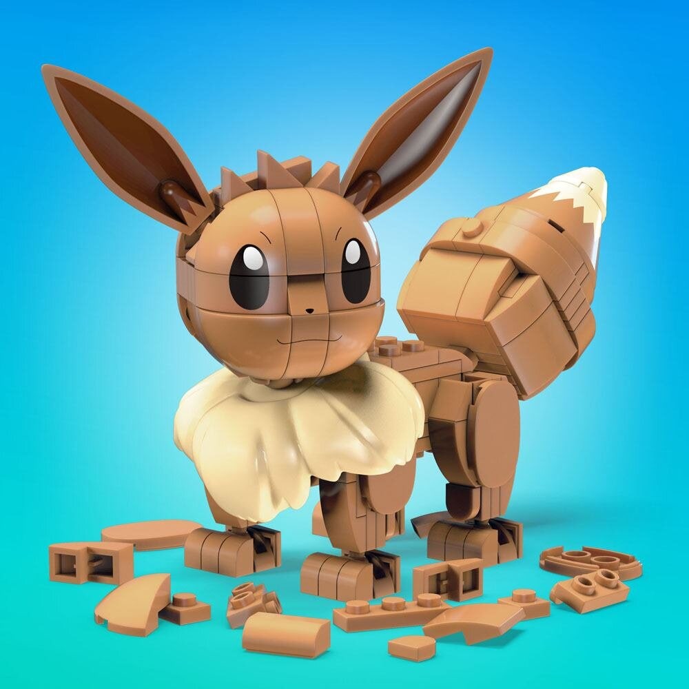 Pokemon - Mega Byggesett Eevee 13 cm