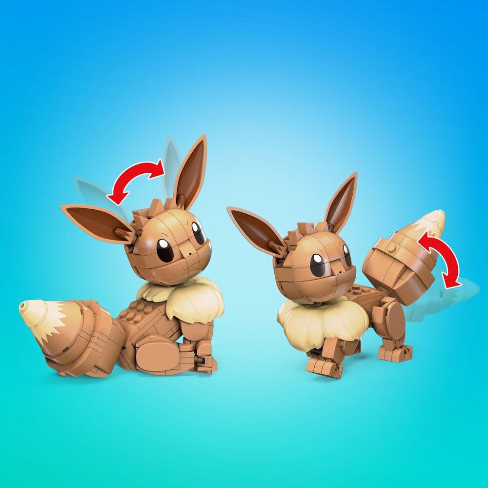 Pokemon - Mega Byggesett Eevee 13 cm