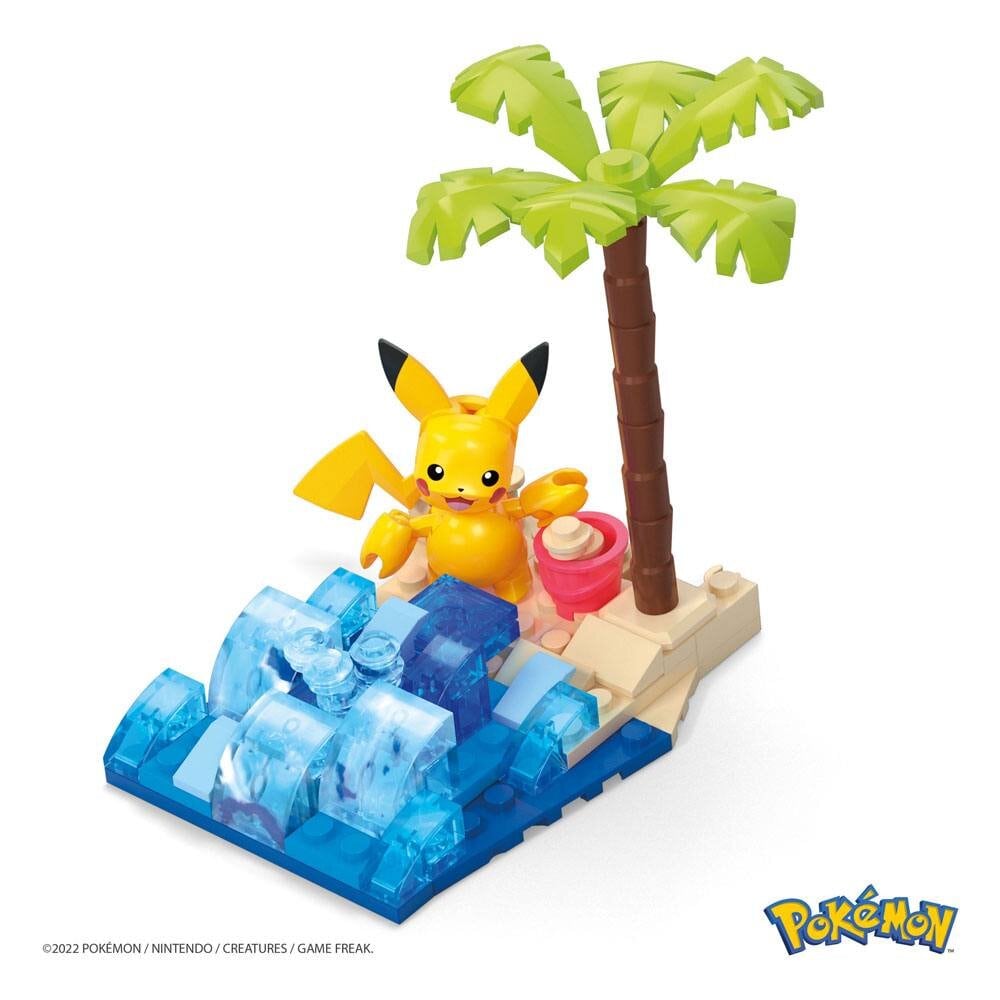 Pokémon - Mega Byggessett Pikachu's Beach Splash