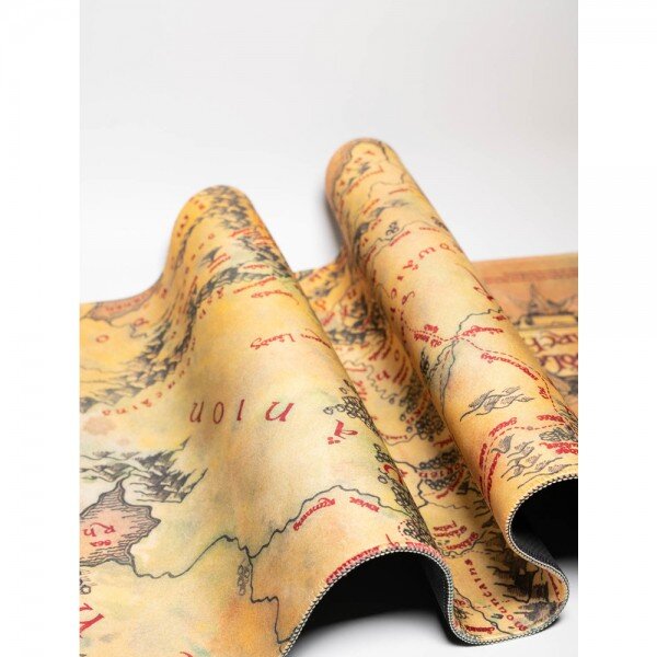 Ringenes Herre - Skrivebordsmatte Middle Earth Map 35 x 80 cm