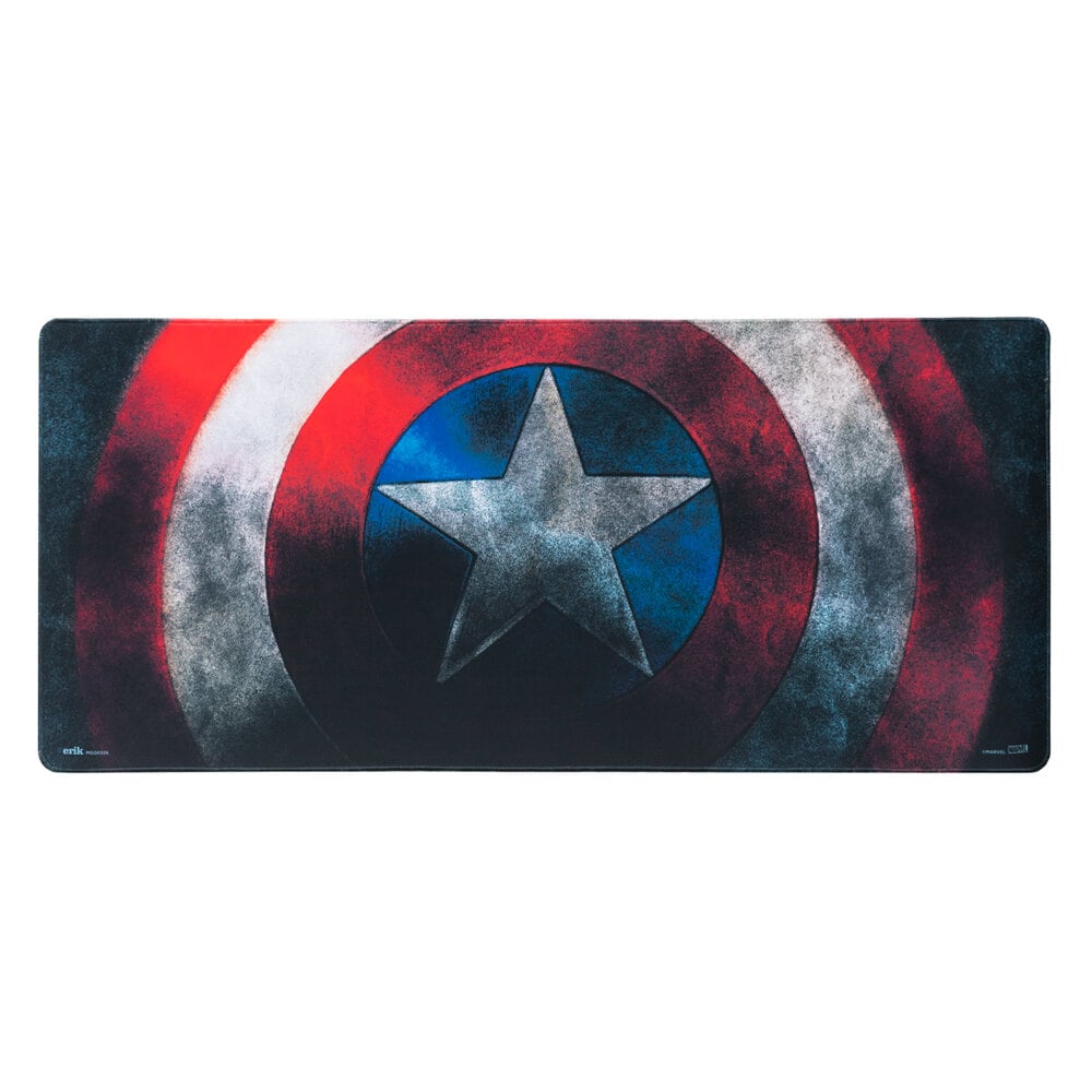 Marvel Avengers - Skrivebordsmatte Captain America 35 x 80 cm