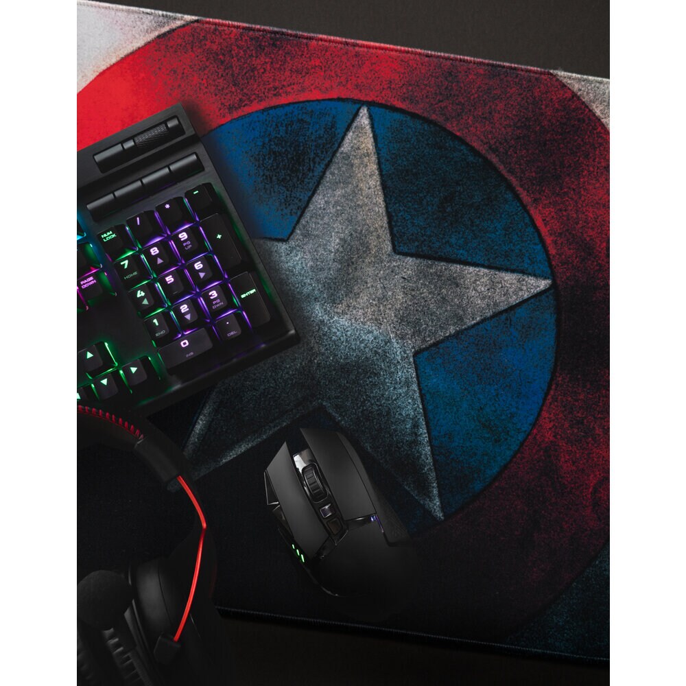 Marvel Avengers - Skrivebordsmatte Captain America 35 x 80 cm