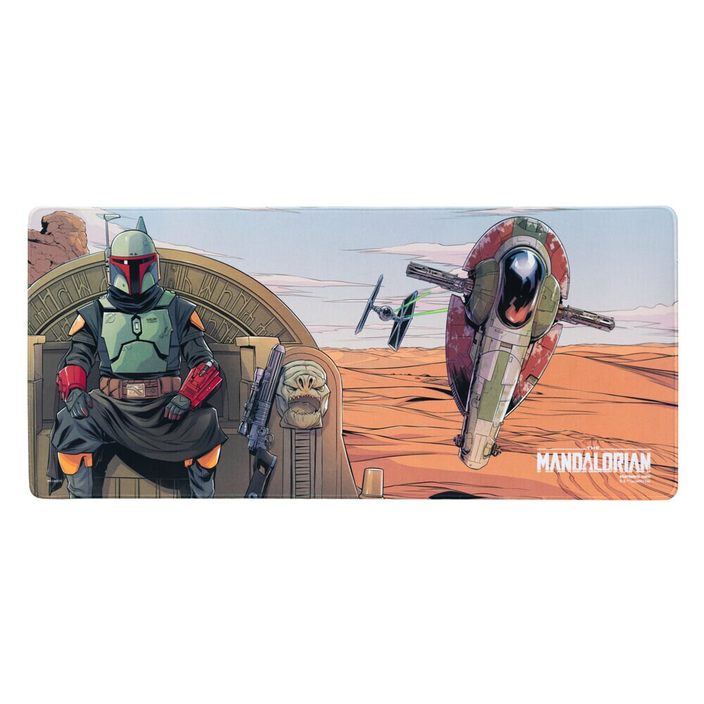 The Mandalorian - Skrivebordsmatte Boba Fett 35 x 80 cm