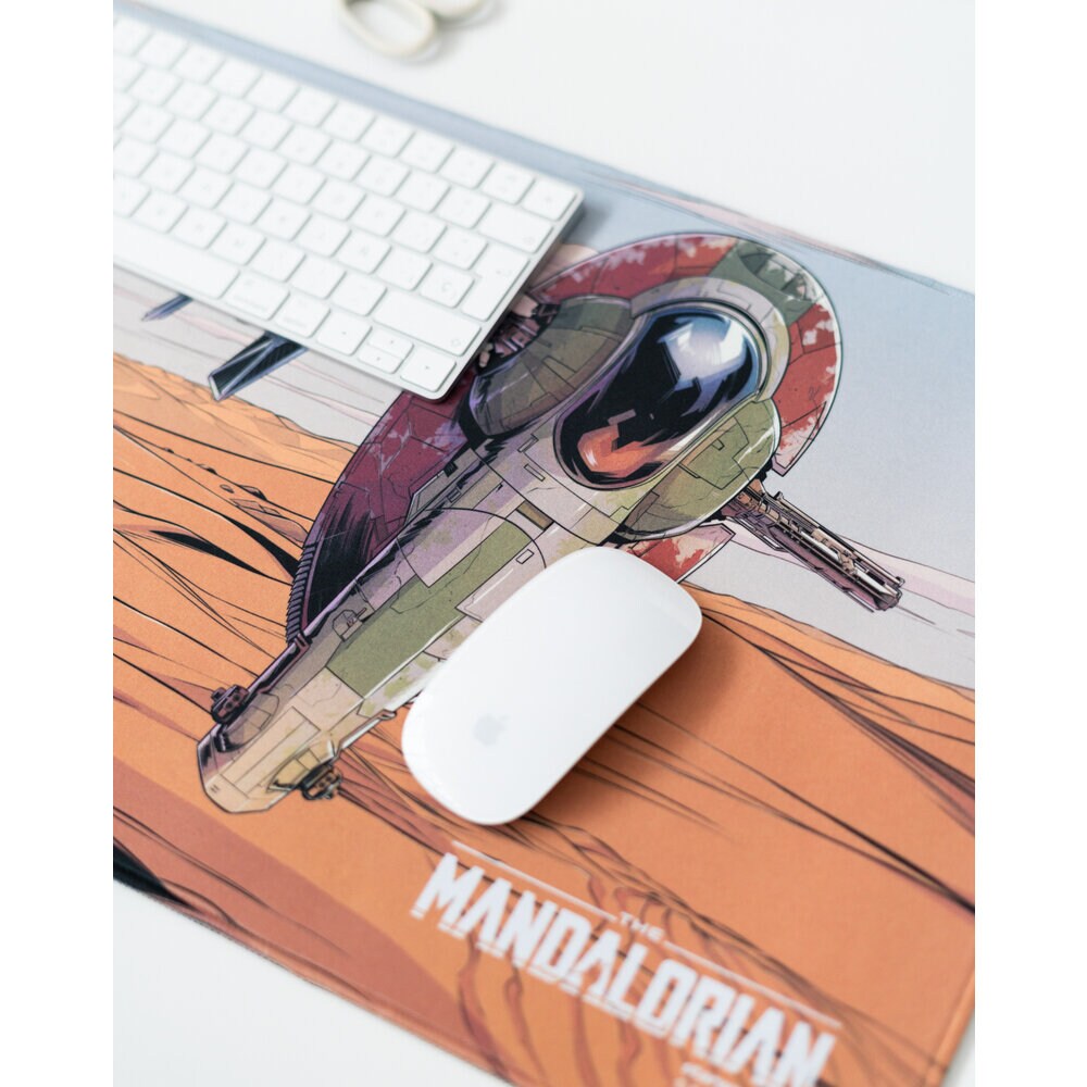 The Mandalorian - Skrivebordsmatte Boba Fett 35 x 80 cm