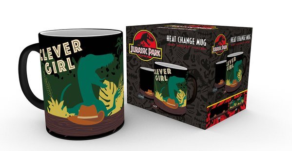 Jurassic Park - Clever Girl Heat Change Porselenskrus