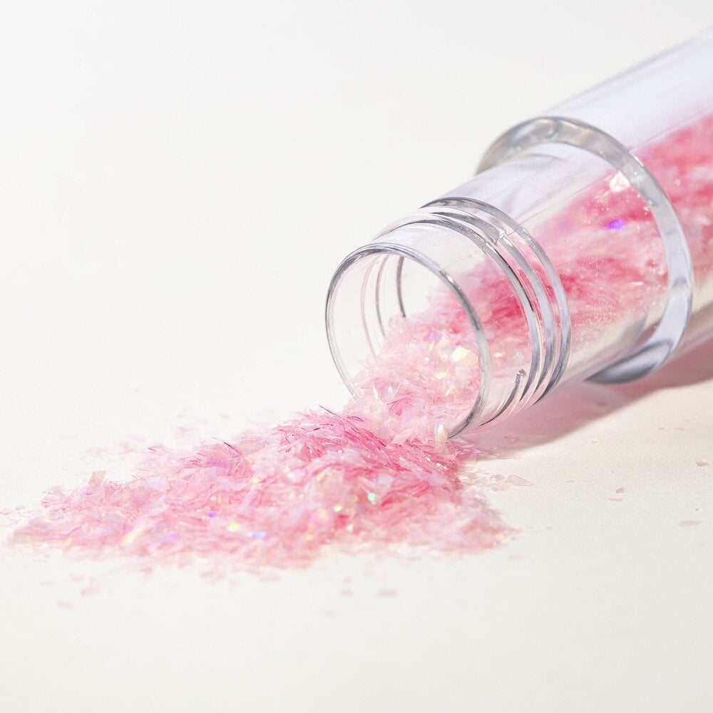 PME Spiselige Glitterflak, rosa