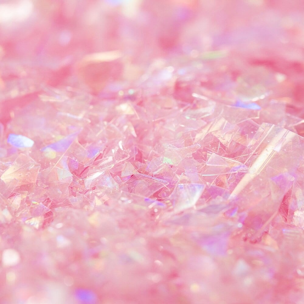 PME Spiselige Glitterflak, rosa
