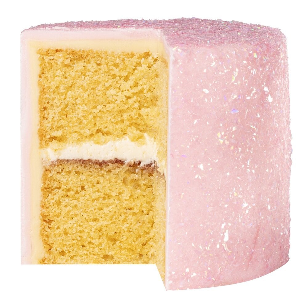 PME Spiselige Glitterflak, rosa