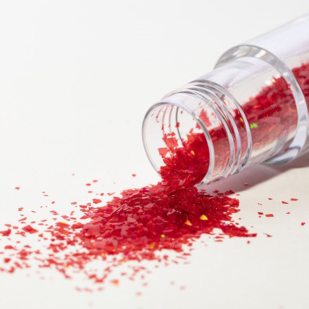 PME Spiselige Glitterflak, rød