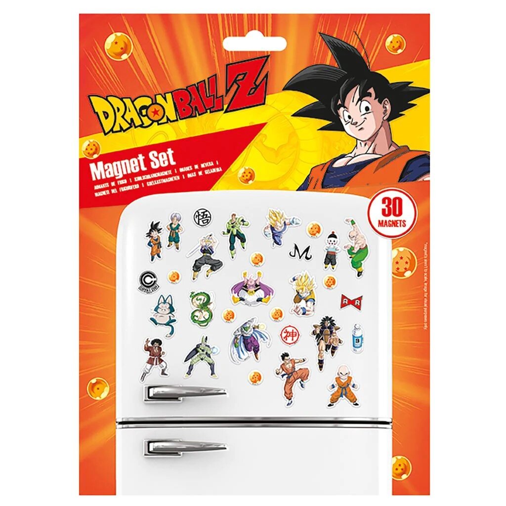 Dragon Ball - Kjøleskapsmagneter 30 stk.