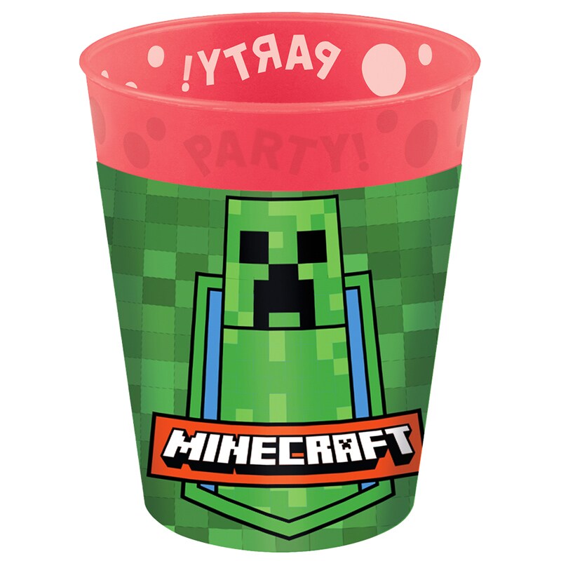 Minecraft - Plastkopper 250 ml, 4 stk.