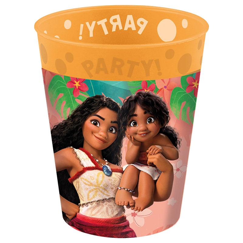 Vaiana 2 - Plastkopper 250 ml, 4 stk.