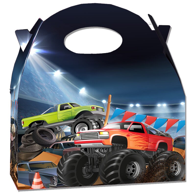 Monster Truck Partyboks 20 x 16 cm
