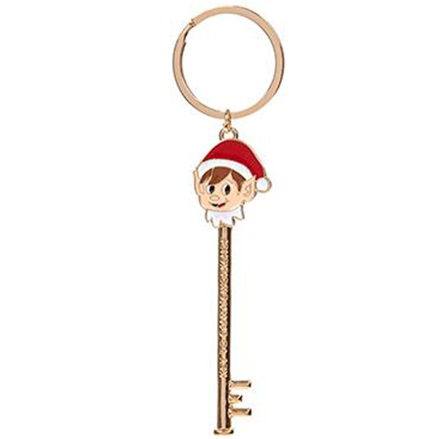 Nøkkelring med nøkkelen til julenissens hus