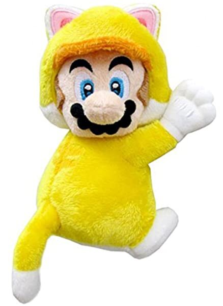 Super Mario Bros - Kosedyr Magnet Cat Mario 19 cm