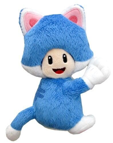 Super Mario Bros - Kosedyr Magnet Cat Toad 19 cm