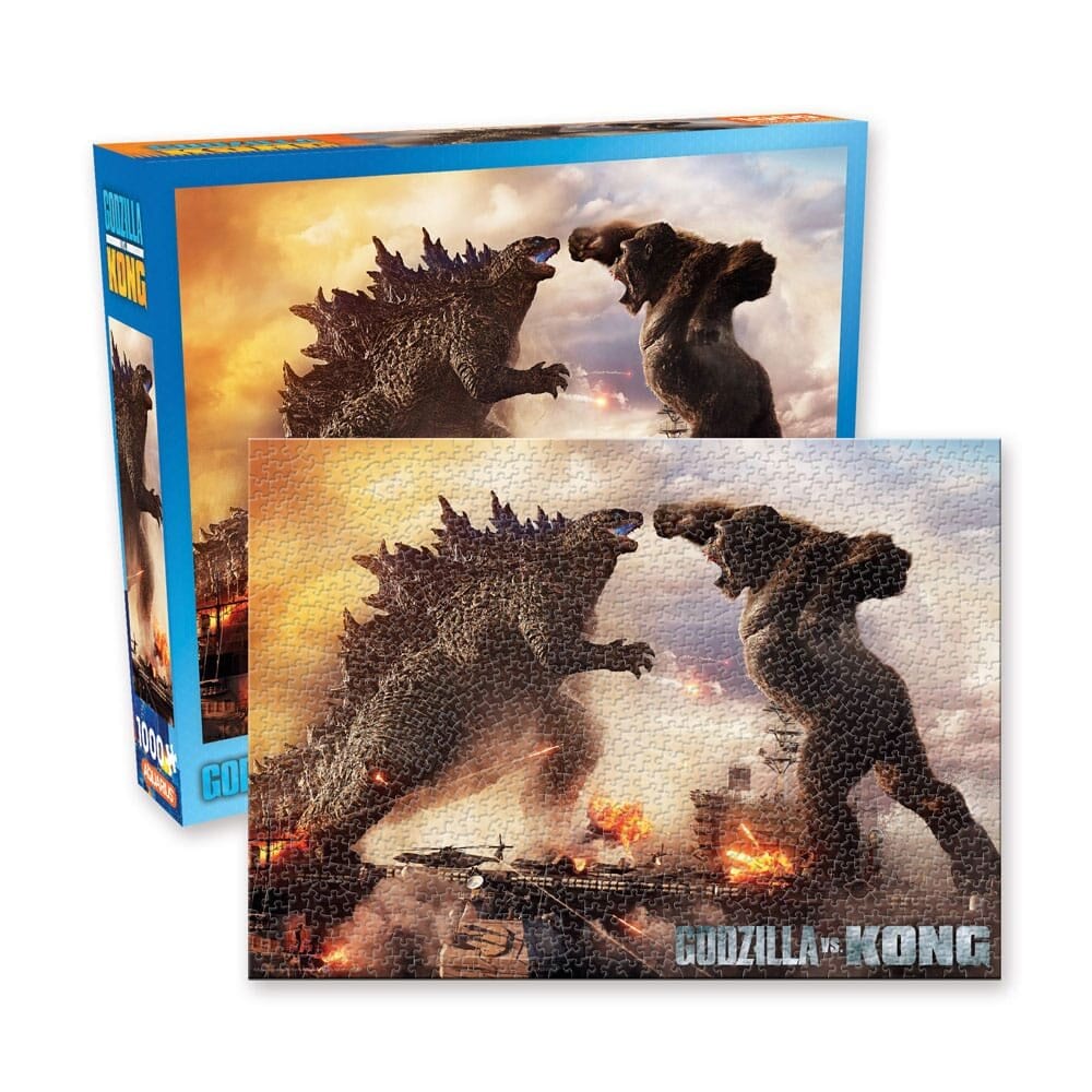 Godzilla - Puslespill Godzilla vs Kong 1000 brikker