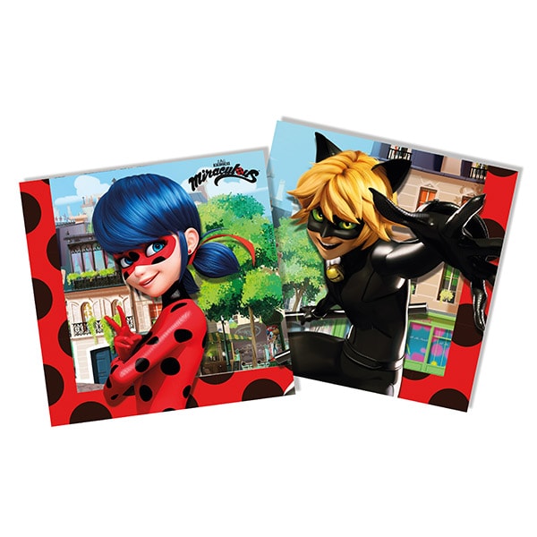 Miraculous Ladybug - Servietter 20 stk.