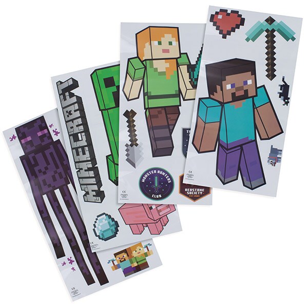 Minecraft, Klistremerker til vegg 20-pack