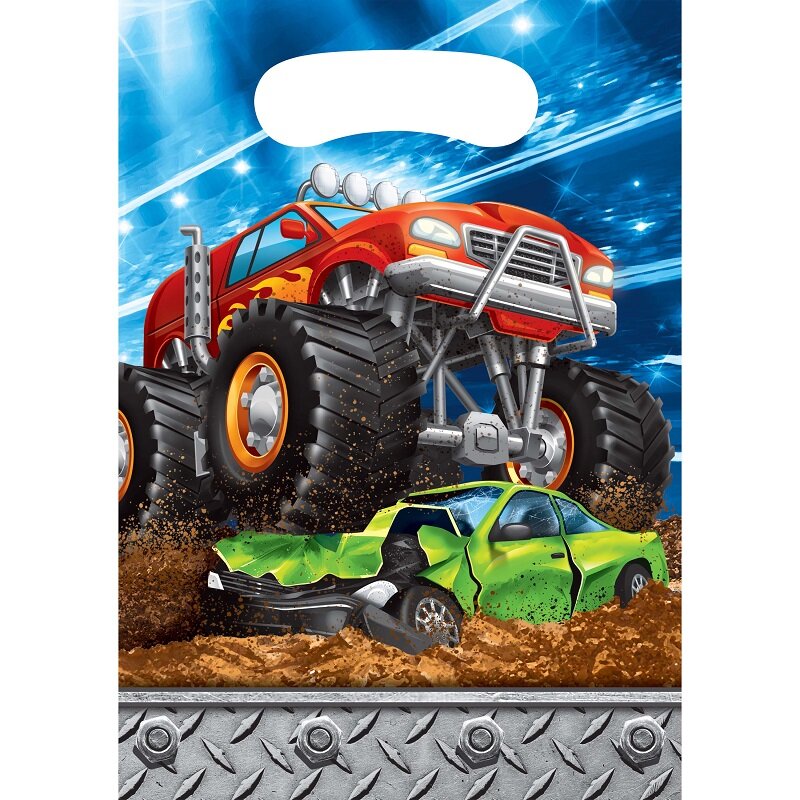 Monster Truck - Godteposer 8 stk.