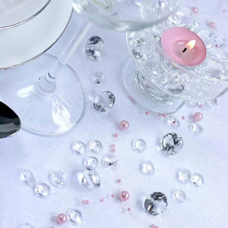 Diamantkonfetti 100 stk.
