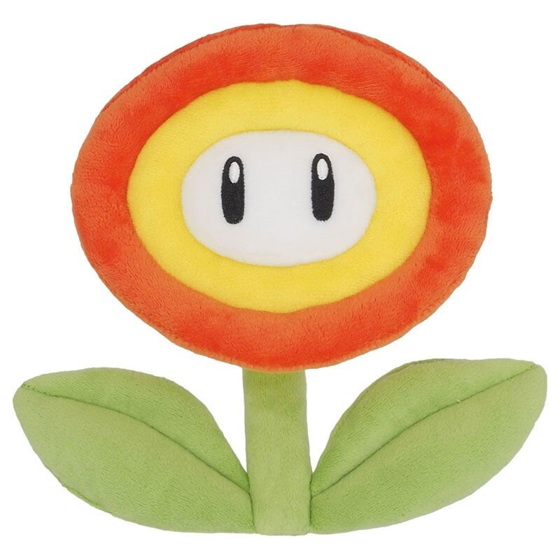 Super Mario Bros - Kosedyr Fire Flower 18 cm