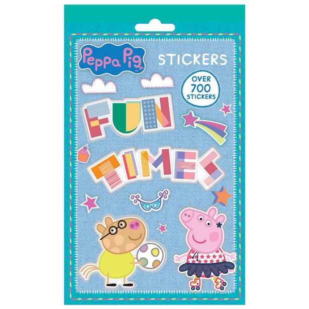 Peppa Gris - Klistremerker 700 stk.