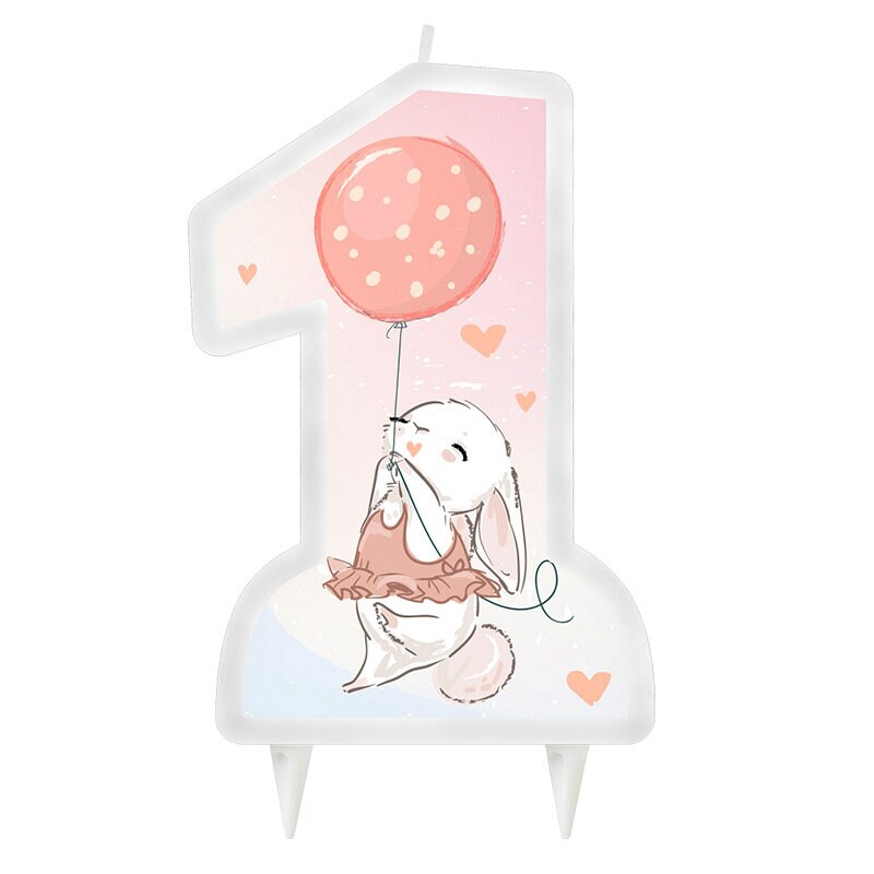 Kakelys 1-årsdag Kanin