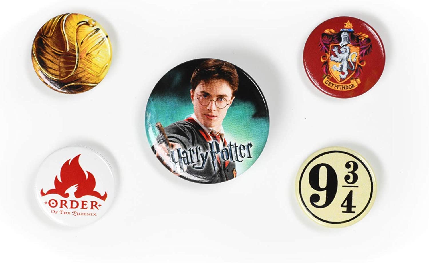 Harry Potter - Knapper 5 stk.