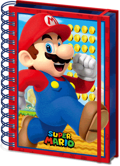 Super Mario Bros, 3D Notatbok Mario