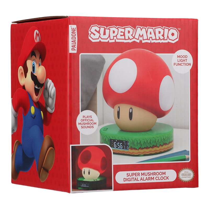 Super Mario Bros - Vekkerklokke Super Mushroom