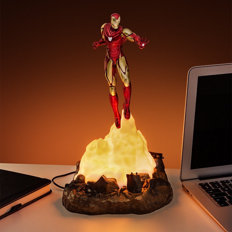 Iron Man Bordlampe