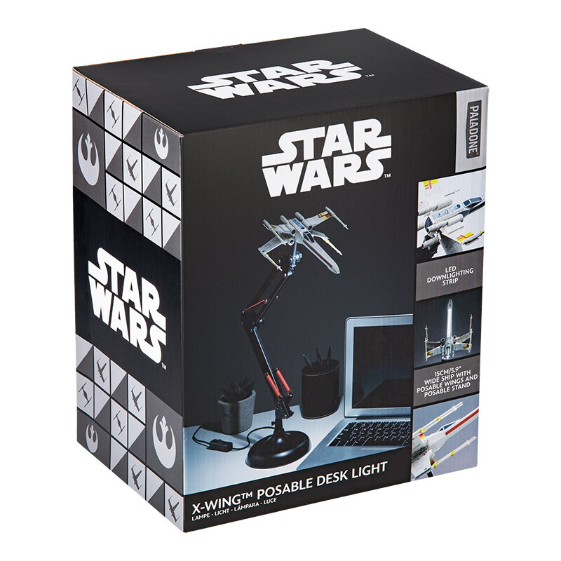 Star Wars - Justerbar Skrivebordslampe X-Wing