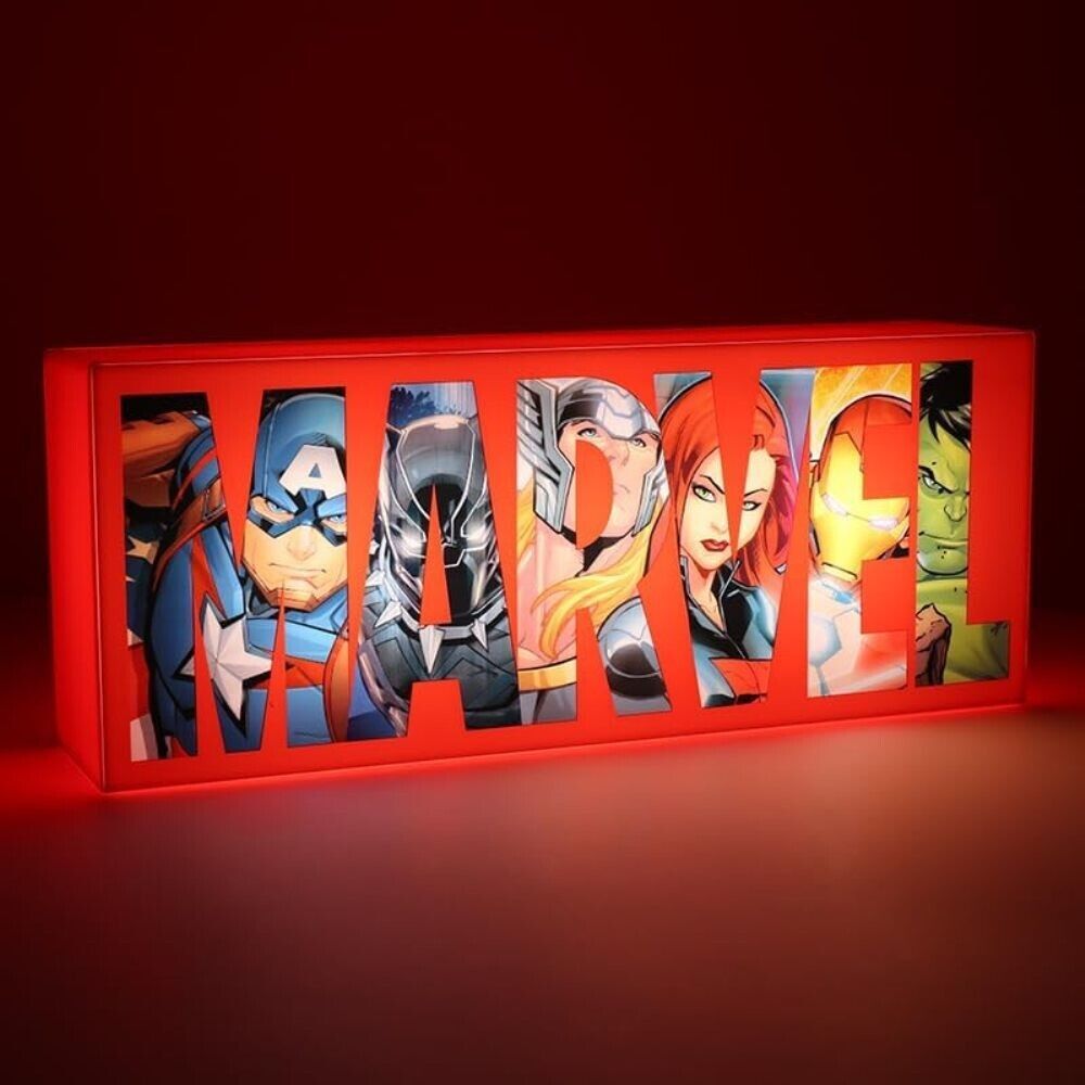 Marvel Avengers - Lampe med Logo