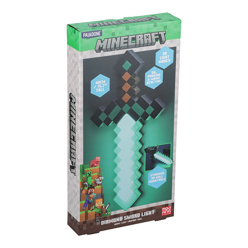 Minecraft - Lampe Diamond Sword 40 cm