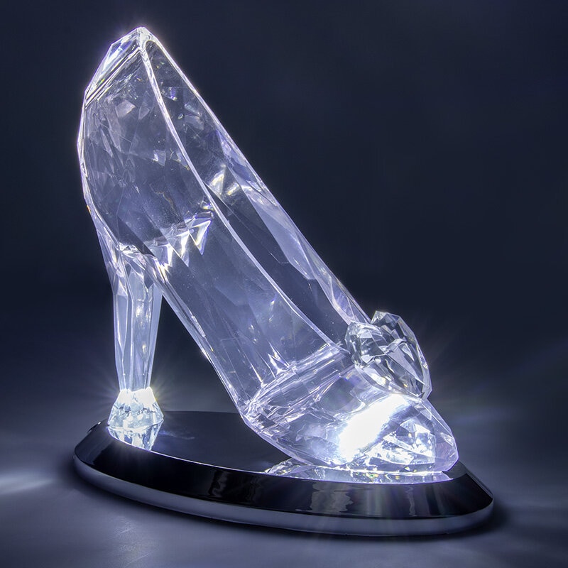 Disney - Lampe Askepotts krystallsko 19 cm