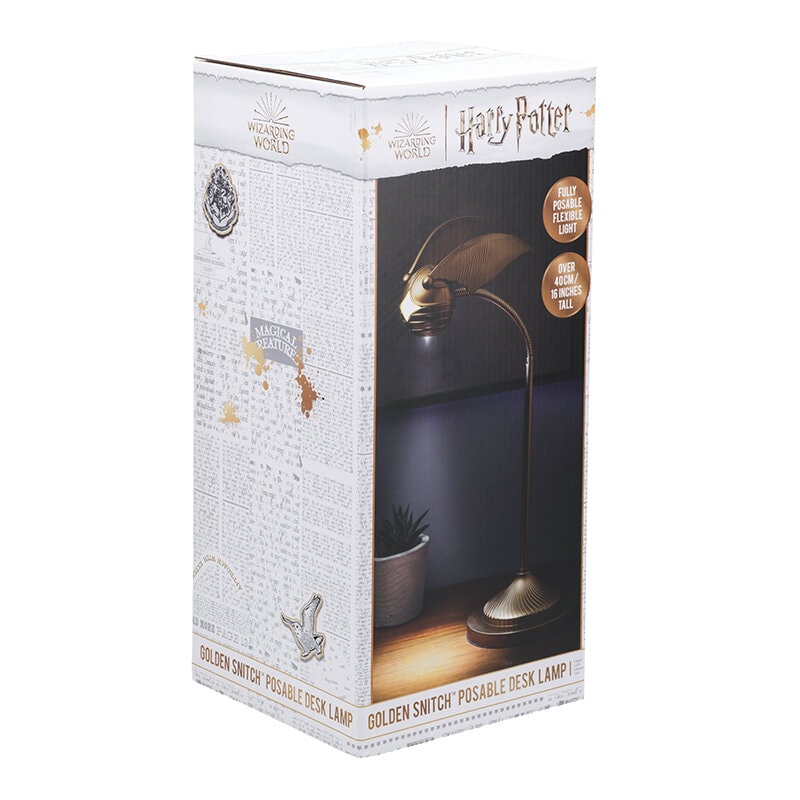 Harry Potter - Skrivebordslampe Golden Snitch 40 cm