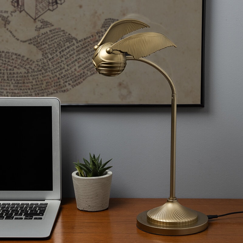 Harry Potter - Skrivebordslampe Golden Snitch 40 cm