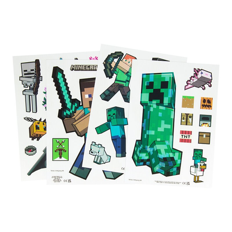 Minecraft - Vindusklistremerker 35 stk.
