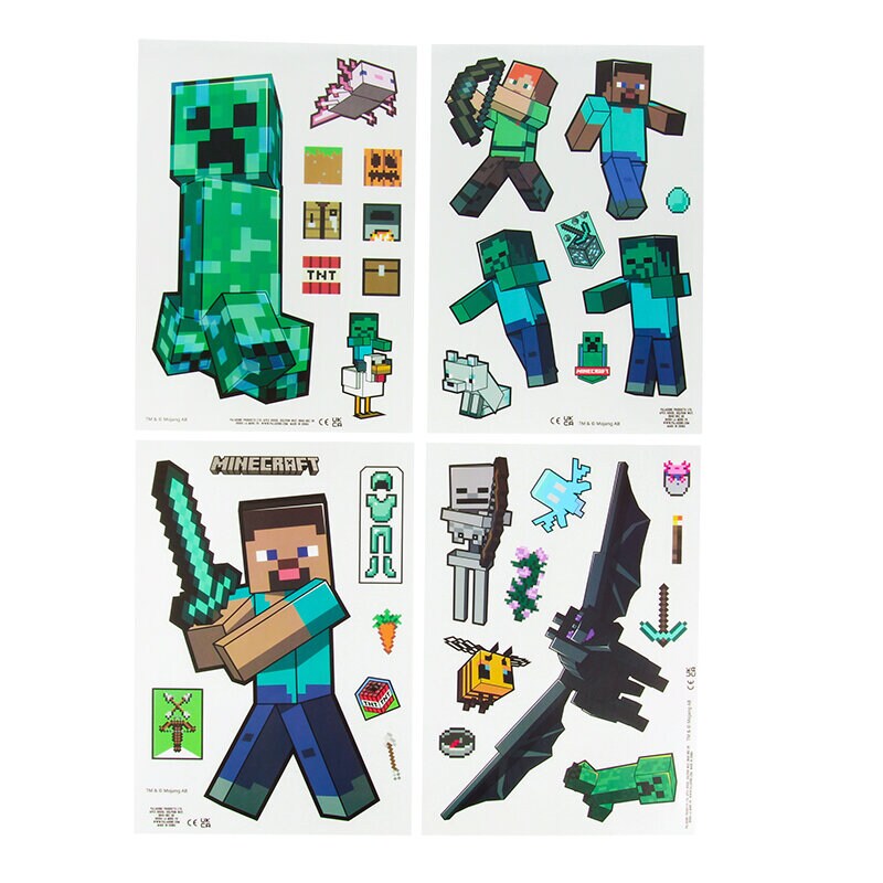 Minecraft - Vindusklistremerker 35 stk.